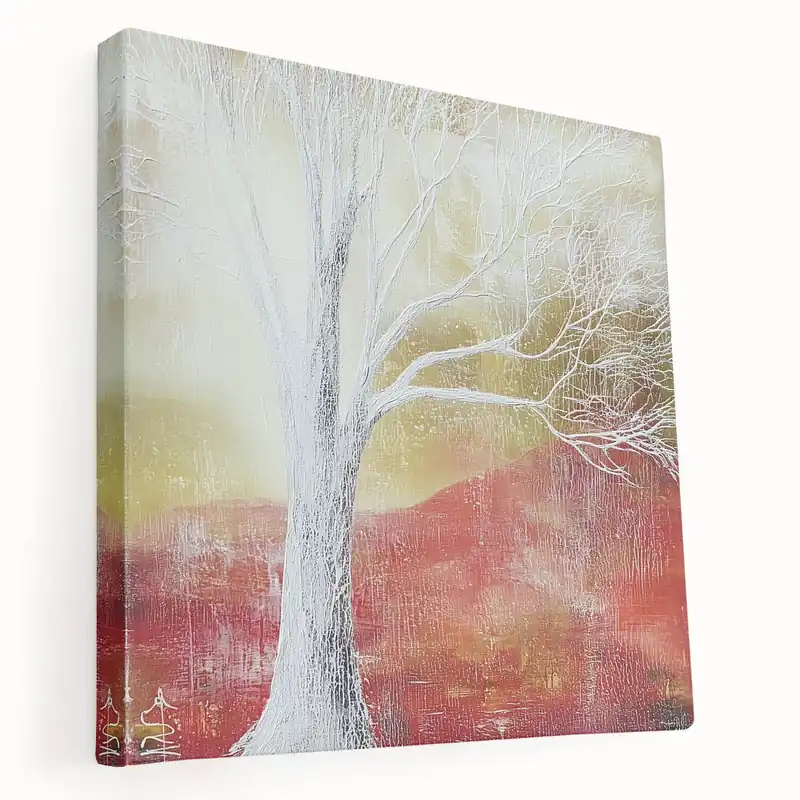 Buy Direct Large Wall Art Pieces for Living Room - Abstract Tree Canvas Print
