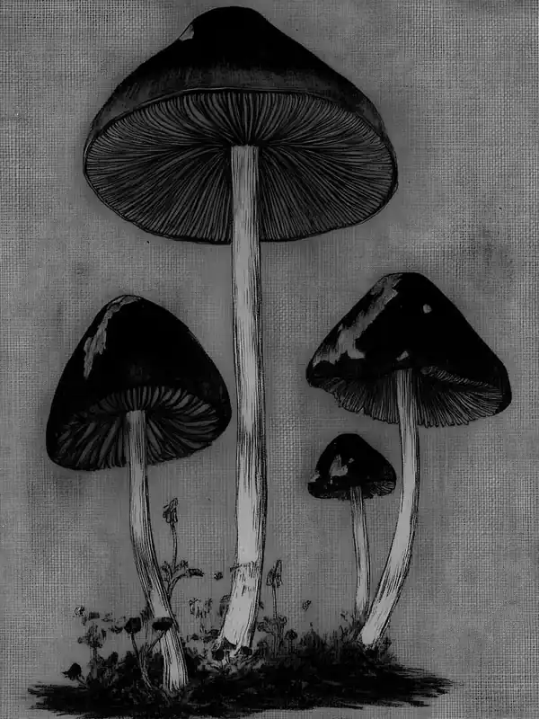New Release Three Mushrooms