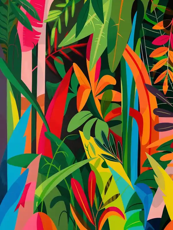 Tropical Jungle 24 Authentic