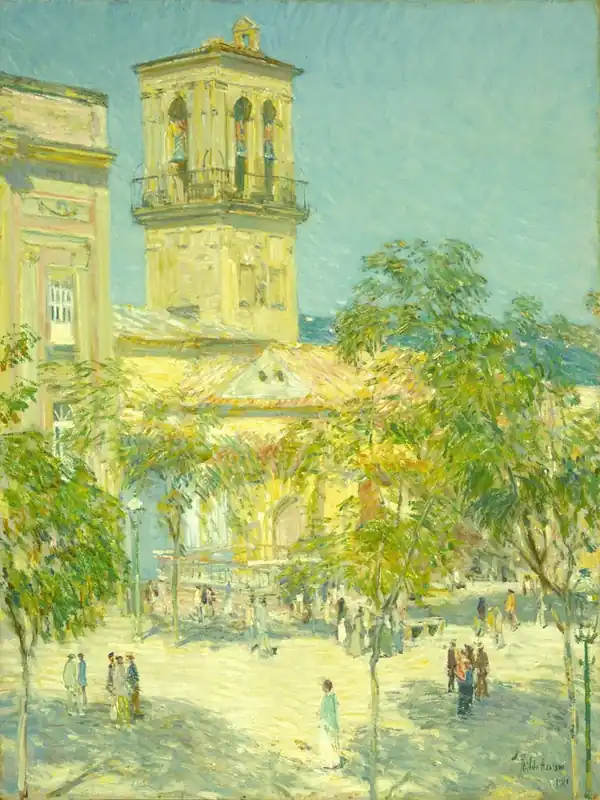 Exclusive Street Of The Great Captain, Córdoba, Frederick Childe Hassam