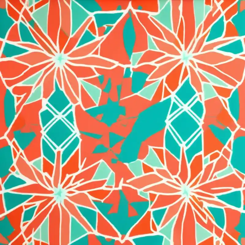 Pattern Art Inspired By The Dynamic Spirit Of Miami's Streets, Miami murals abstract art, 106 Fresh Stock
