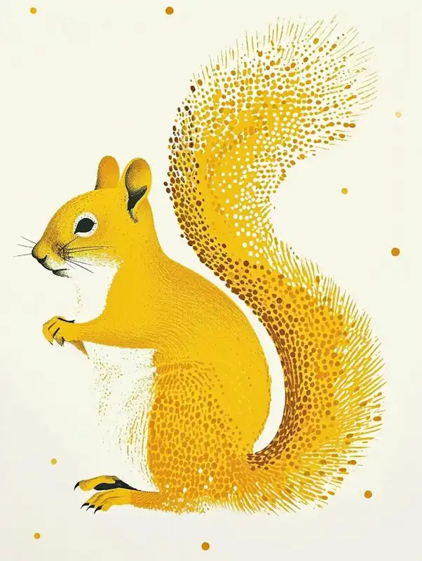 Limited Offer Yellow Squirrel 2