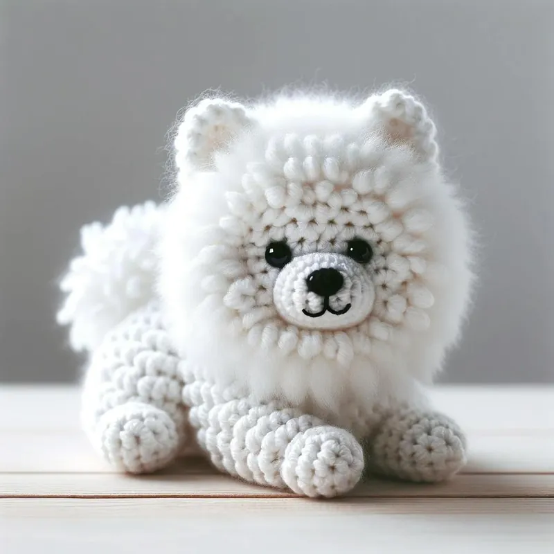 Crocheted Samoyed Discount